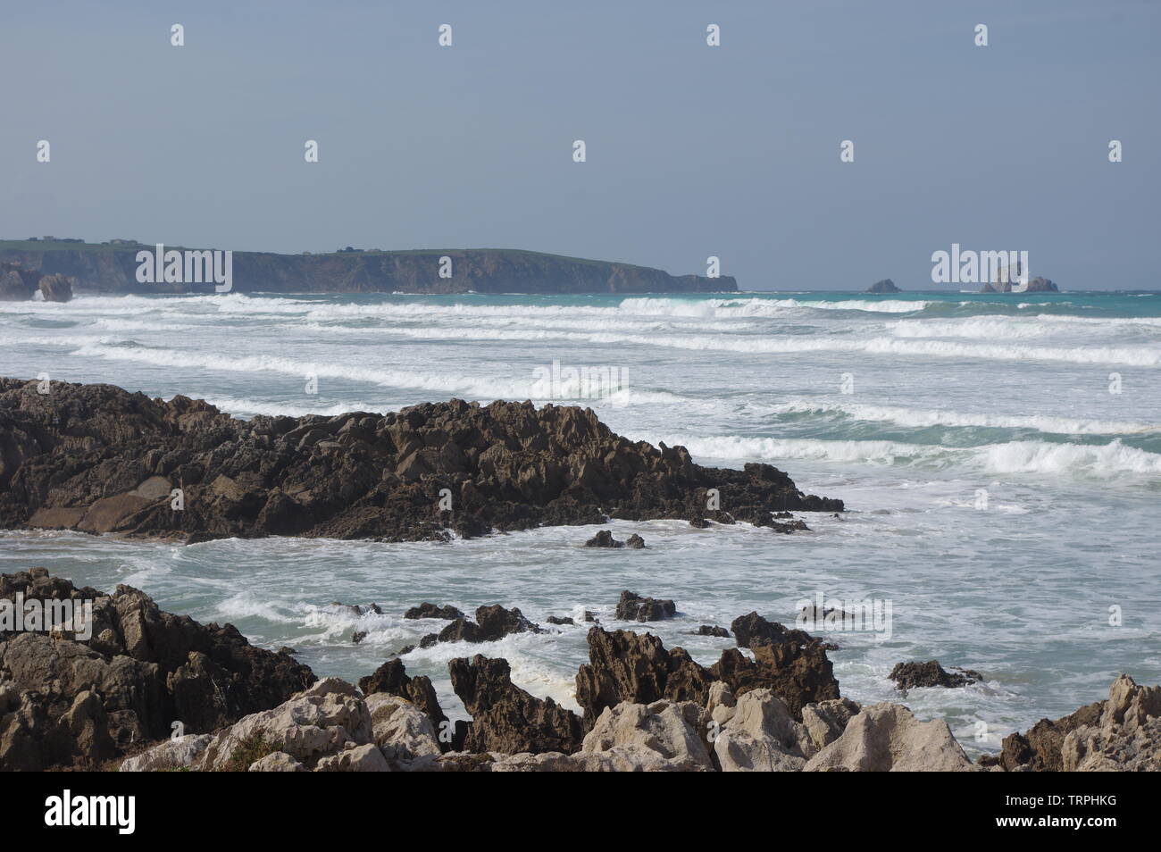 Atlantic Coast, Spain,  dunas de liencres Stock Photo