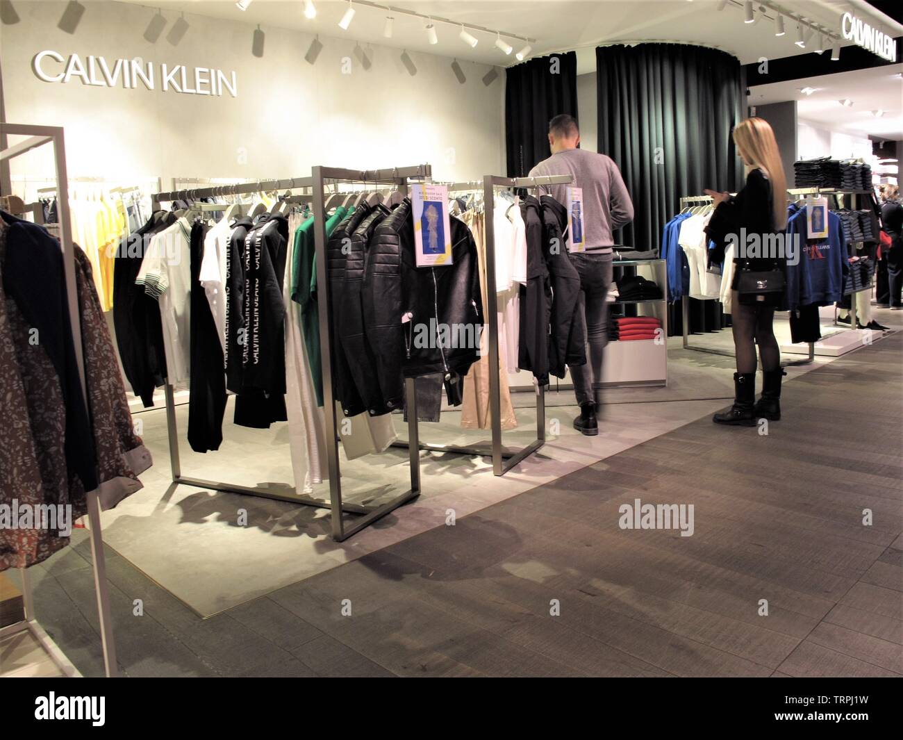 Calvin Klein Clothing High Resolution Stock Photography and Images - Alamy