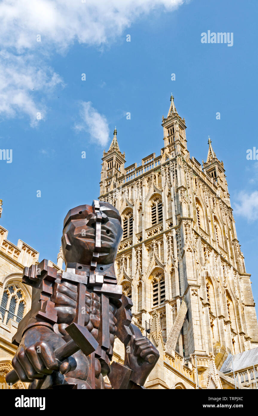 Gloucester Cathedral Stock Photo