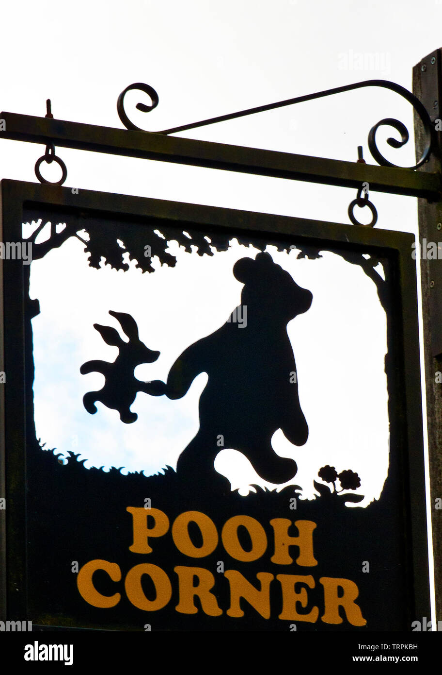 Pooh Corner - Shop with souvenirs of Winnie the Pooh in Hartfield, Ashdown Forest Stock Photo