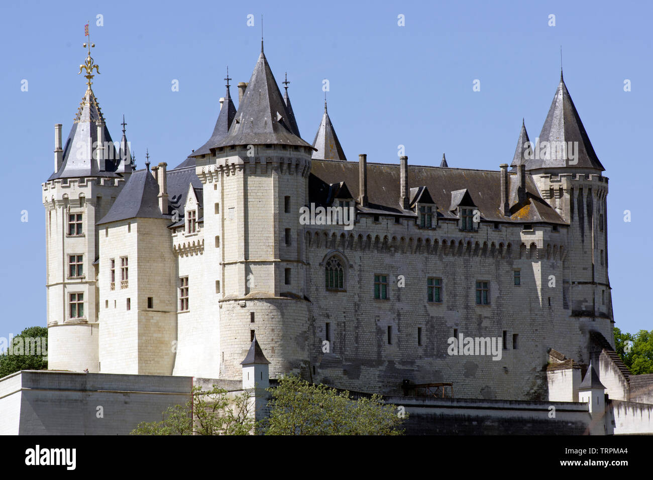 Saumur castle hi-res stock photography and images - Alamy