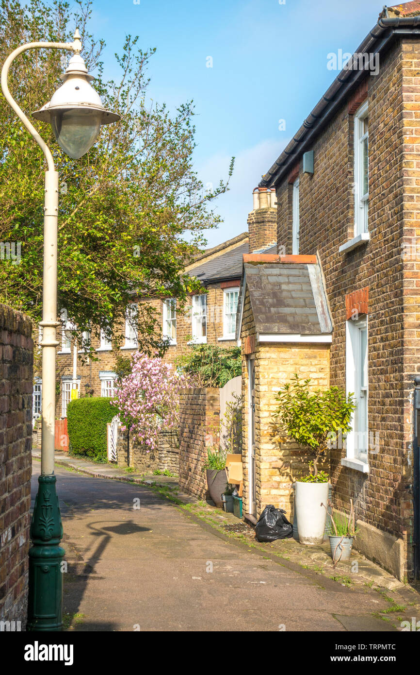 St Mary’s Place a small street of sunlit, brick built, pitched roof