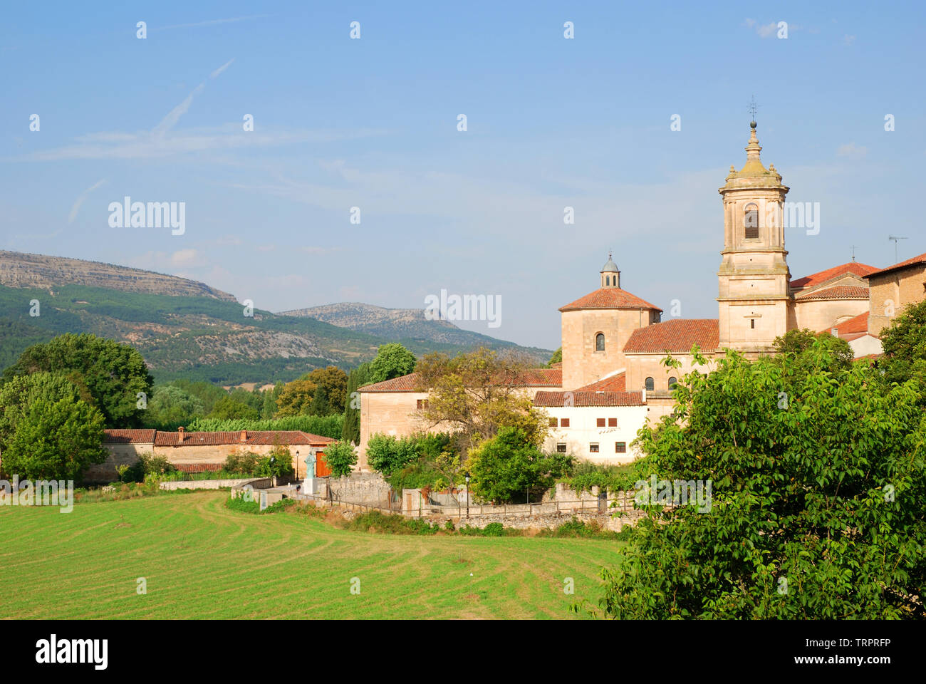 Santo Domingo de Silos, Burgos province, Castilla Leon, Spain. Stock Photo