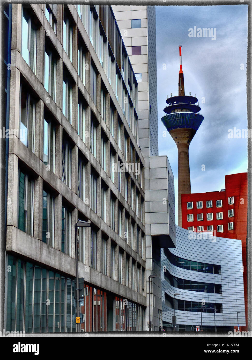 Düsseldorf architecture Stock Photo