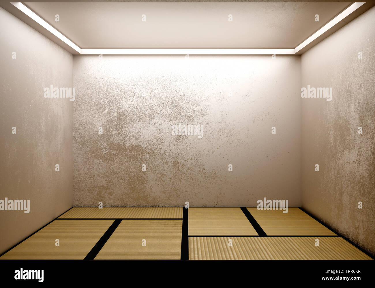Room japanese with tatami mat design . 3D rendering Stock Photo Alamy