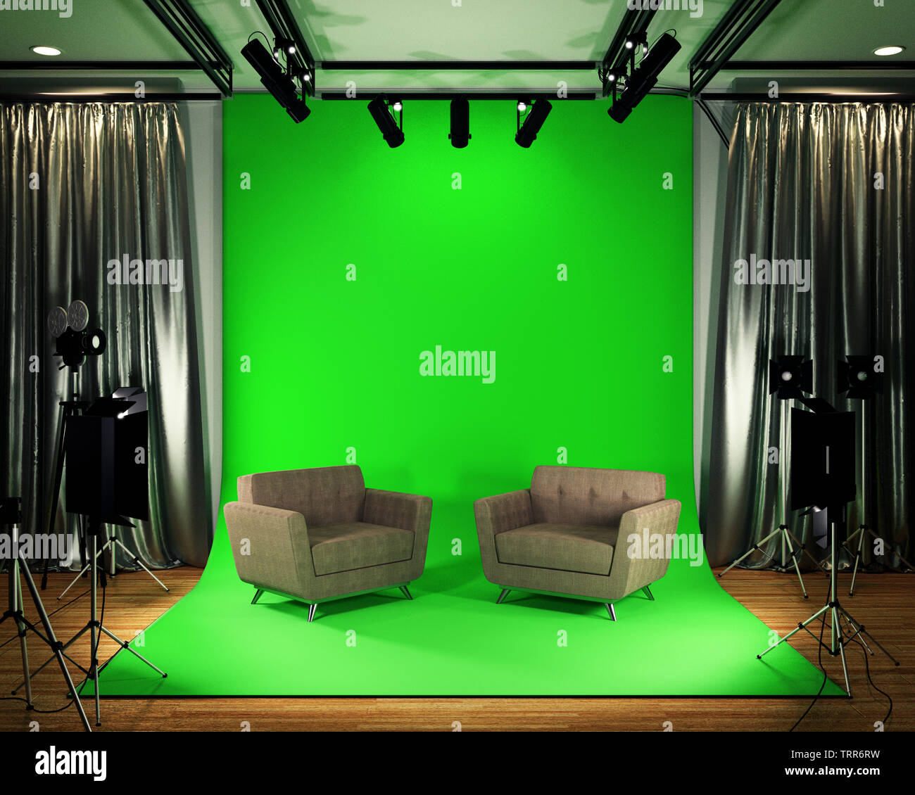 chromakey movie studio