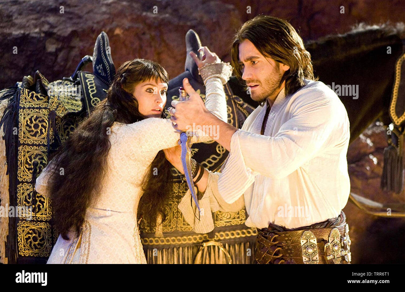 PRINCE OF PERSIA: THE SANDS OF TIME 2010  Walt Disney Pictures film with Jake Gyllenhaal and Gemma Arteton Stock Photo