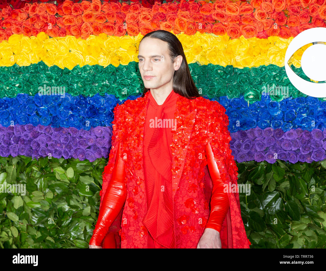 New York, NY - June 9, 2019: Jordan Roth wearing dress by Givenchy ...