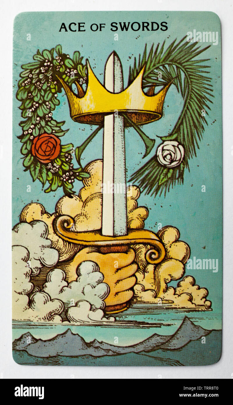 Greer Tarot Card Stock Photo Alamy