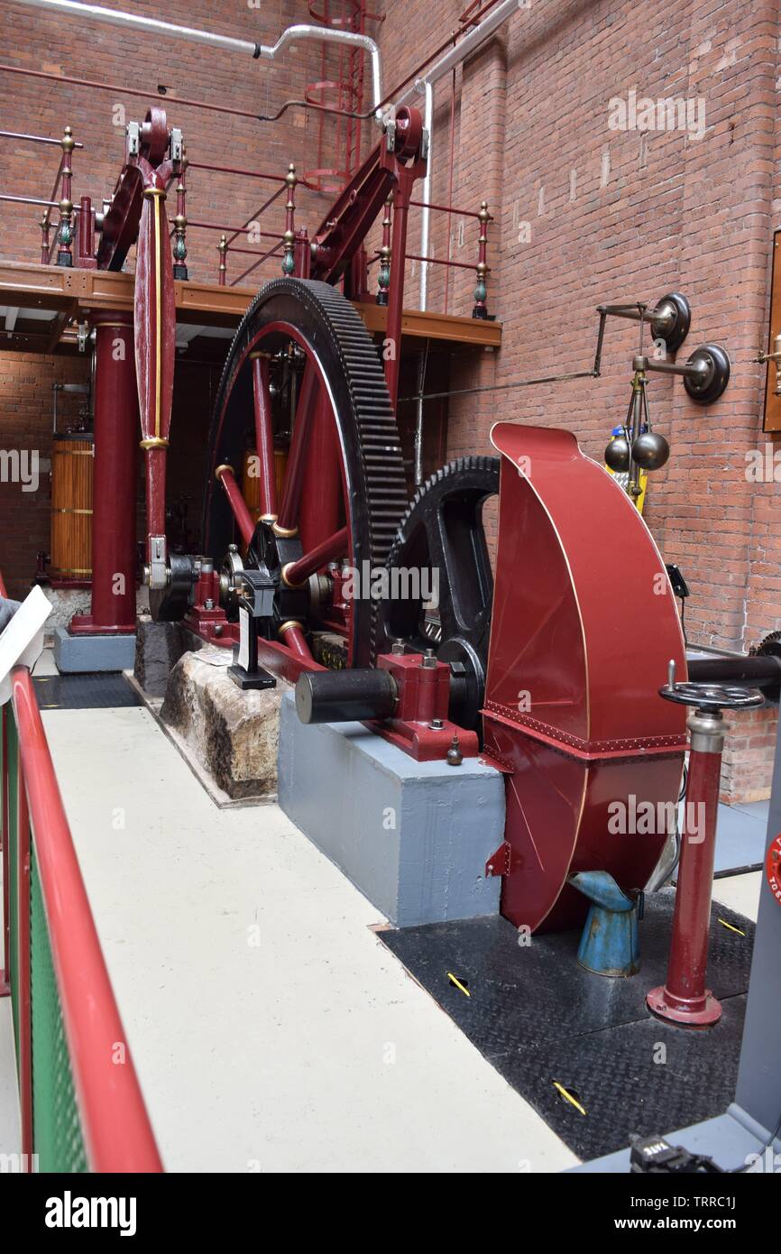 Bolton Steam Museum, Lancashire, UK Stock Photo