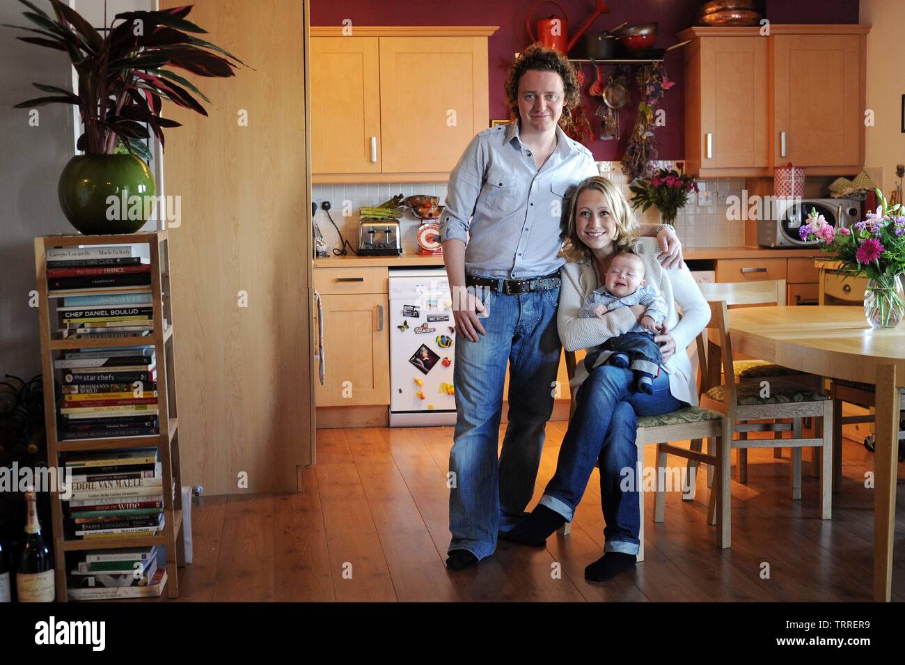 Tom Kitchin at his home in Edinburgh Picture Copyright Chris Watt Tel