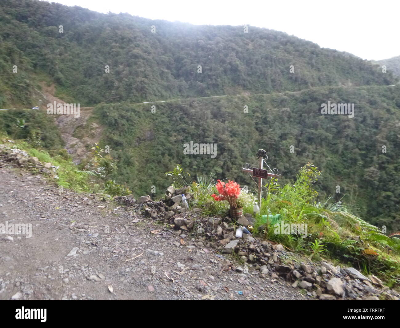 Death road, bolivia hi-res stock photography and images - Alamy