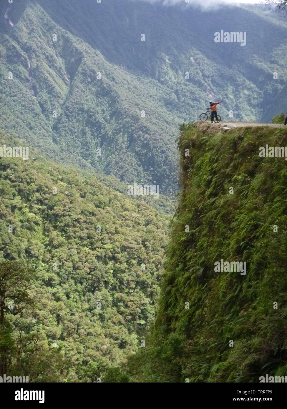 Death Road, La Paz, Bolivia Stock Photo - Alamy