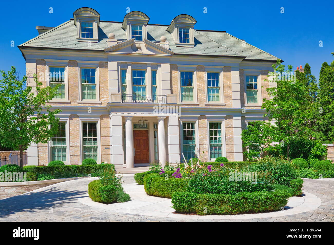 Toronto Ontario Canada 20 May 2019 Luxury Houses Of Toronto