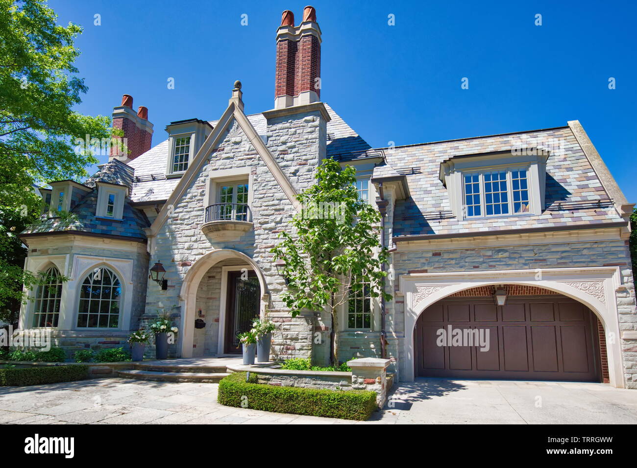Toronto Ontario Canada 20 May 2019 Luxury Houses Of Toronto