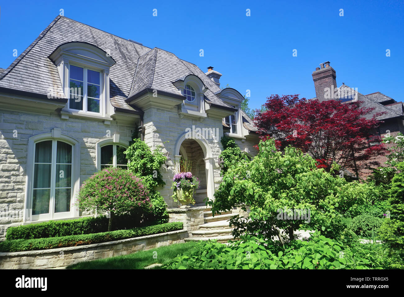Toronto Ontario Canada 20 May 2019 Luxury Houses Of Toronto