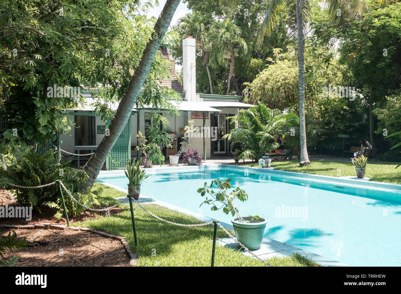 A View Of The Pool The First In Key West And The Carriage House Where The