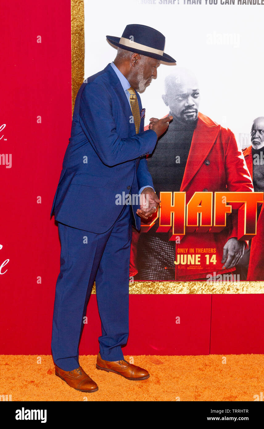 New York, NY - June 10, 2019: Richard Roundtree attends the Shaft ...