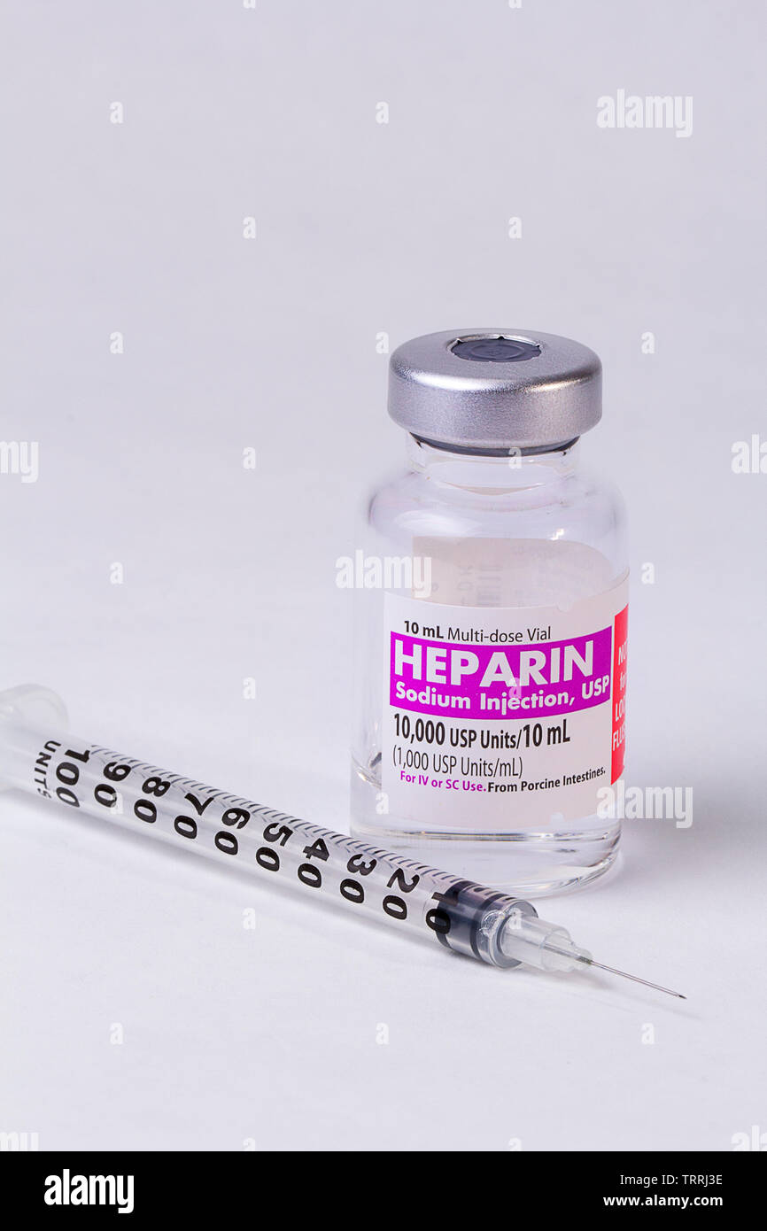 Heparin injection hires stock photography and images Alamy