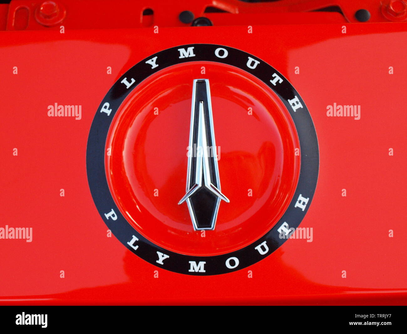 Restored Plymouth Roadrunner at a local New Jersey car show