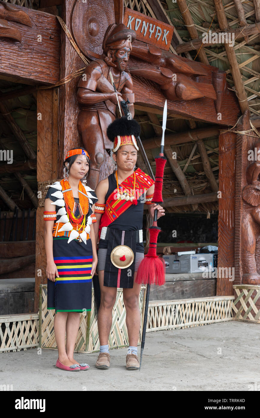 konyak traditional dress
