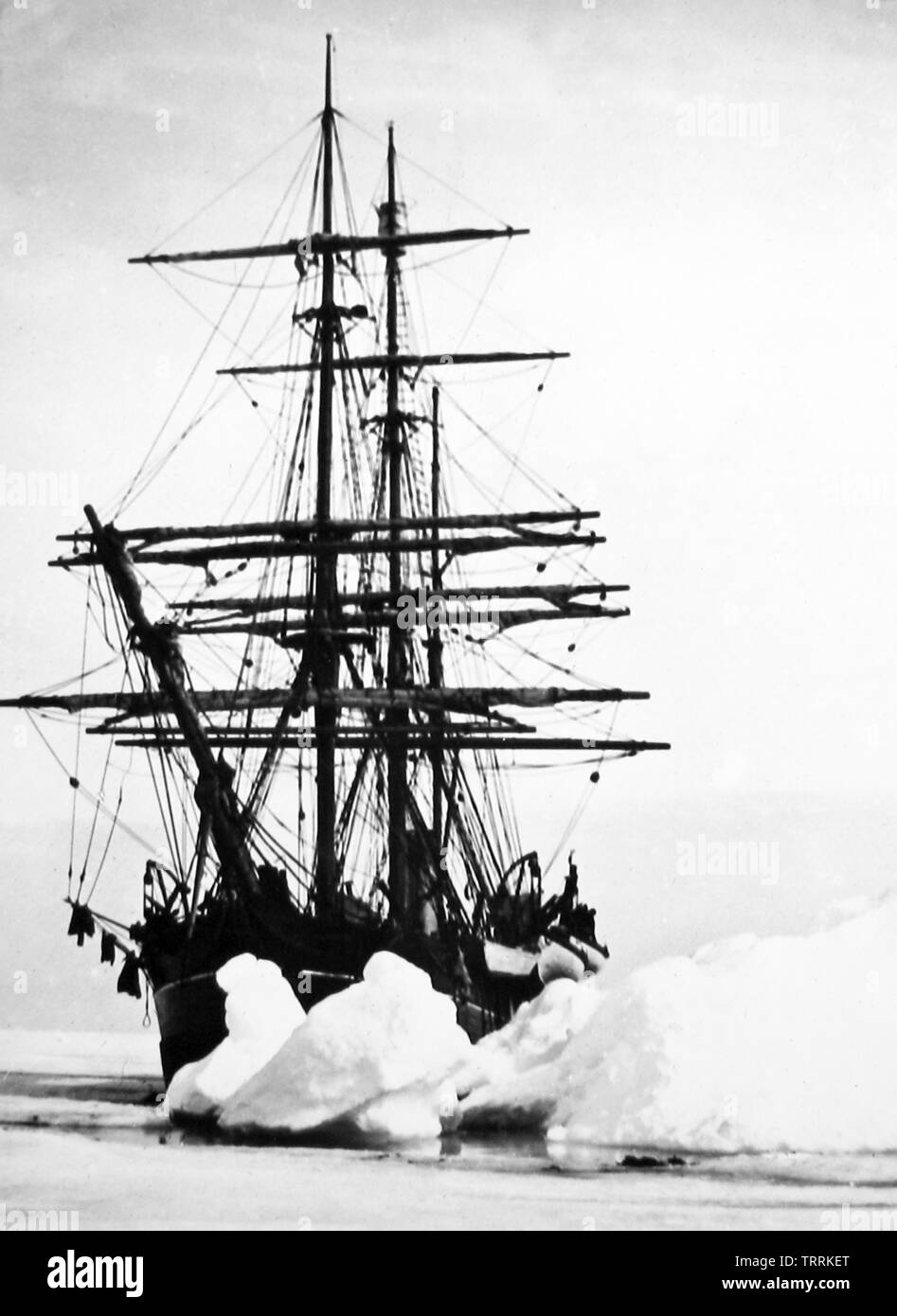 Whaling ship, Greenland Stock Photo Alamy