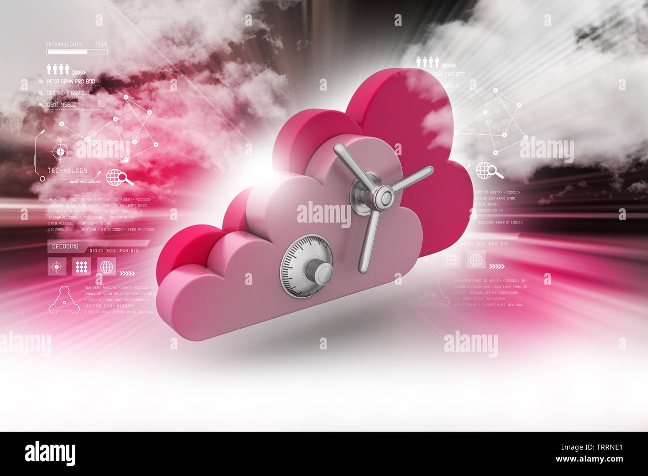 Data security concept in cloud computing Stock Photo - Alamy