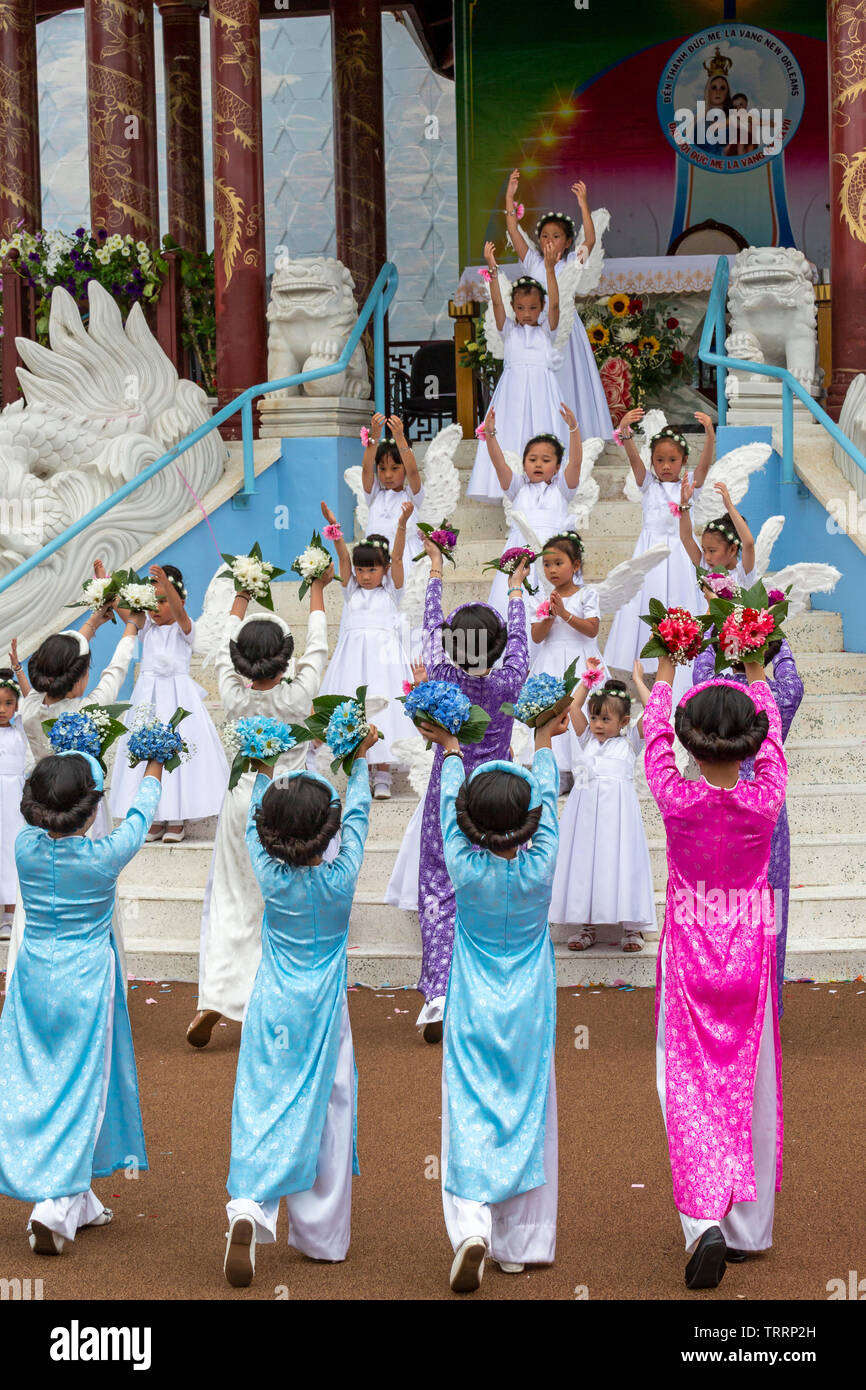 New Orleans, Louisiana Mother's Day is celebrated with a procession