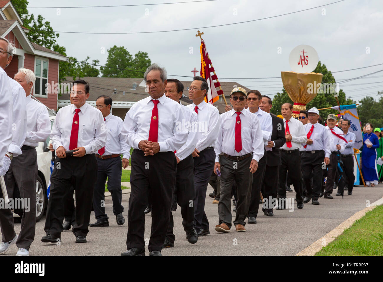 New Orleans, Louisiana Mother's Day is celebrated with a procession