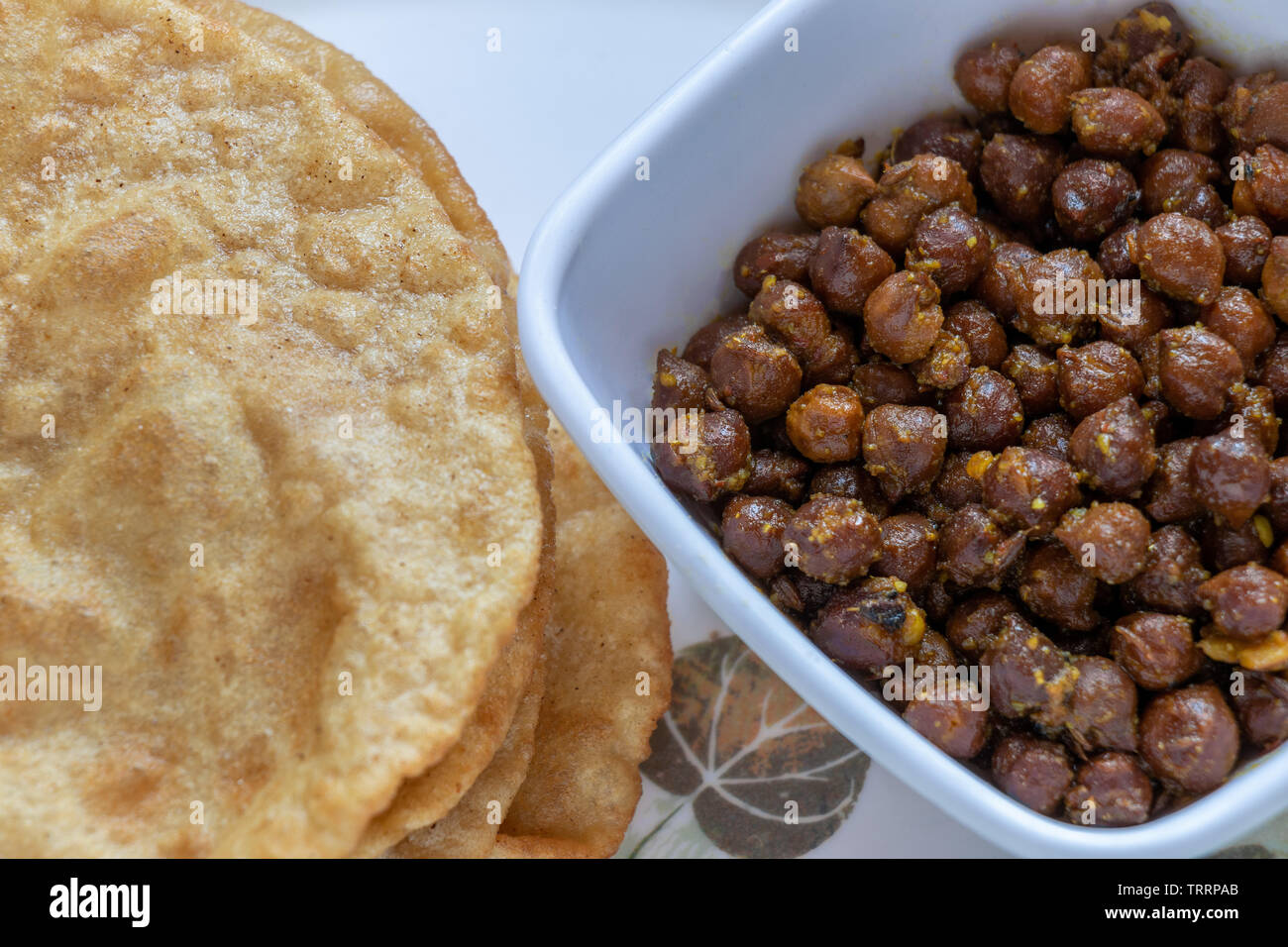 Indian chickpea dish hi-res stock photography and images - Alamy