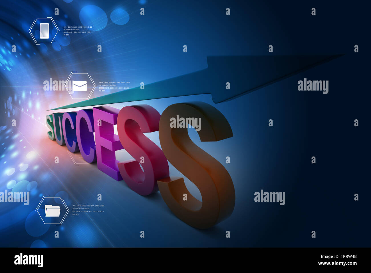 Business success graph Stock Photo - Alamy