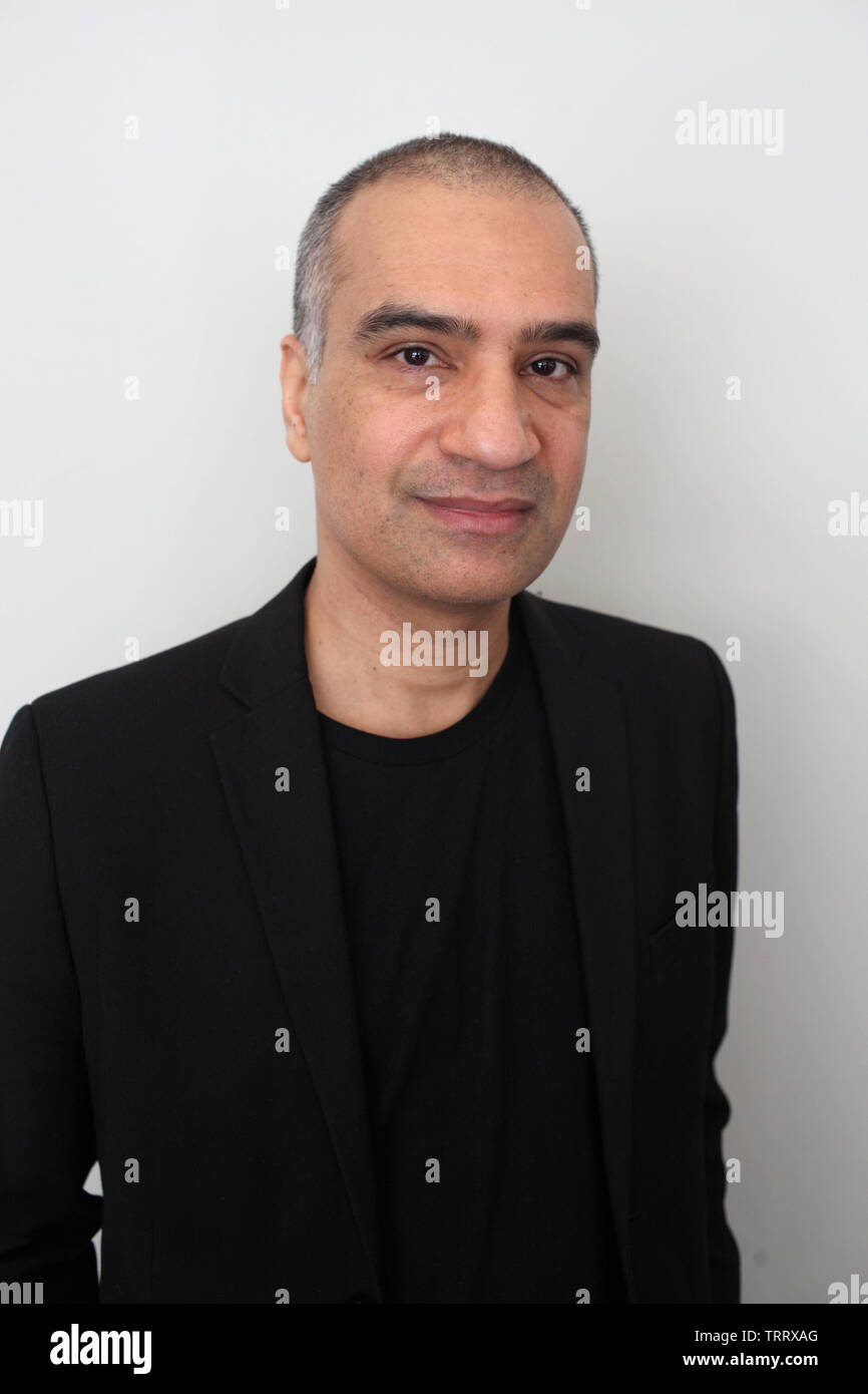 Portrait of Nadeem Aslam 12/05/2019 ©Basso CANNARSA/Opale Stock Photo