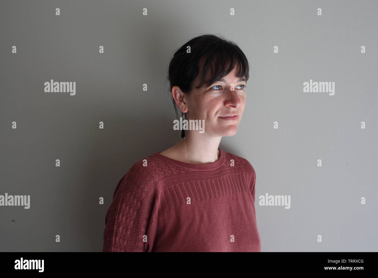Portrait of Valerie Manteau 10/05/2019 ©Basso CANNARSA/Opale Stock Photo -  Alamy