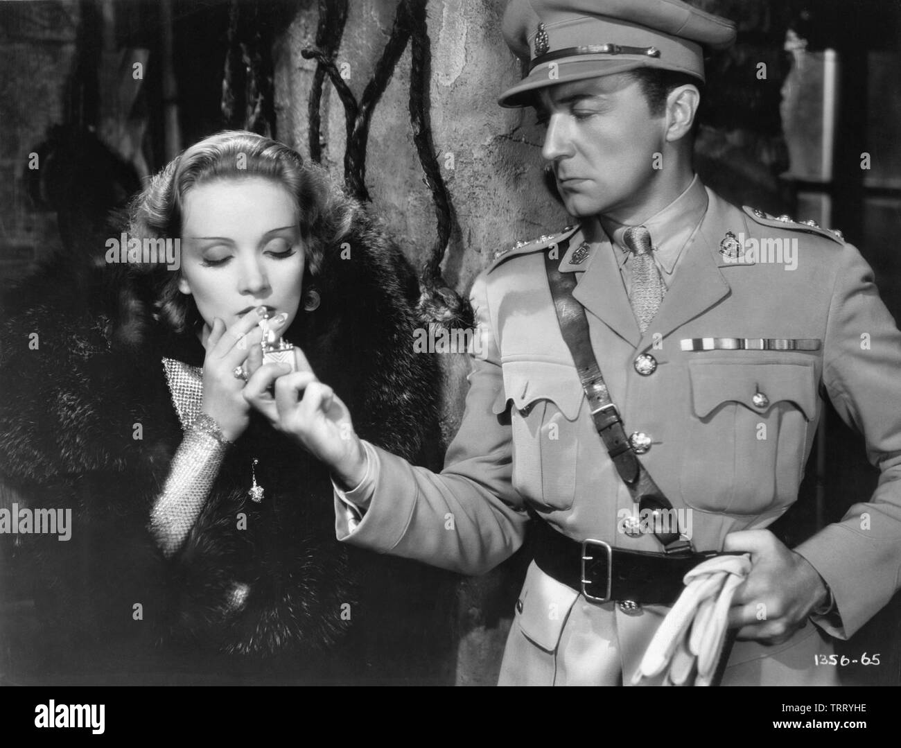 Marlene Dietrich And Clive Brook In Shanghai Express 1932 Director Josef Von Sternberg Paramount Pictures Stock Photo Alamy