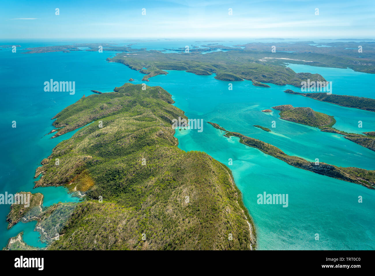 Islands in the Buccaneer Archipelago, Western Australia Stock Photo - Alamy