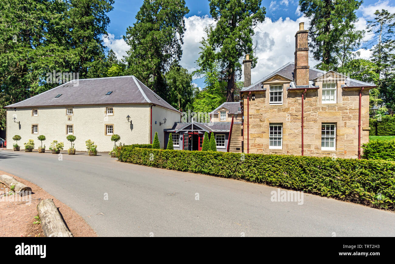 coach house cafe at Dumfries House and Garden in Dumfries House Estate near Cumnock East Ayrshire Scotland UK Stock Photo