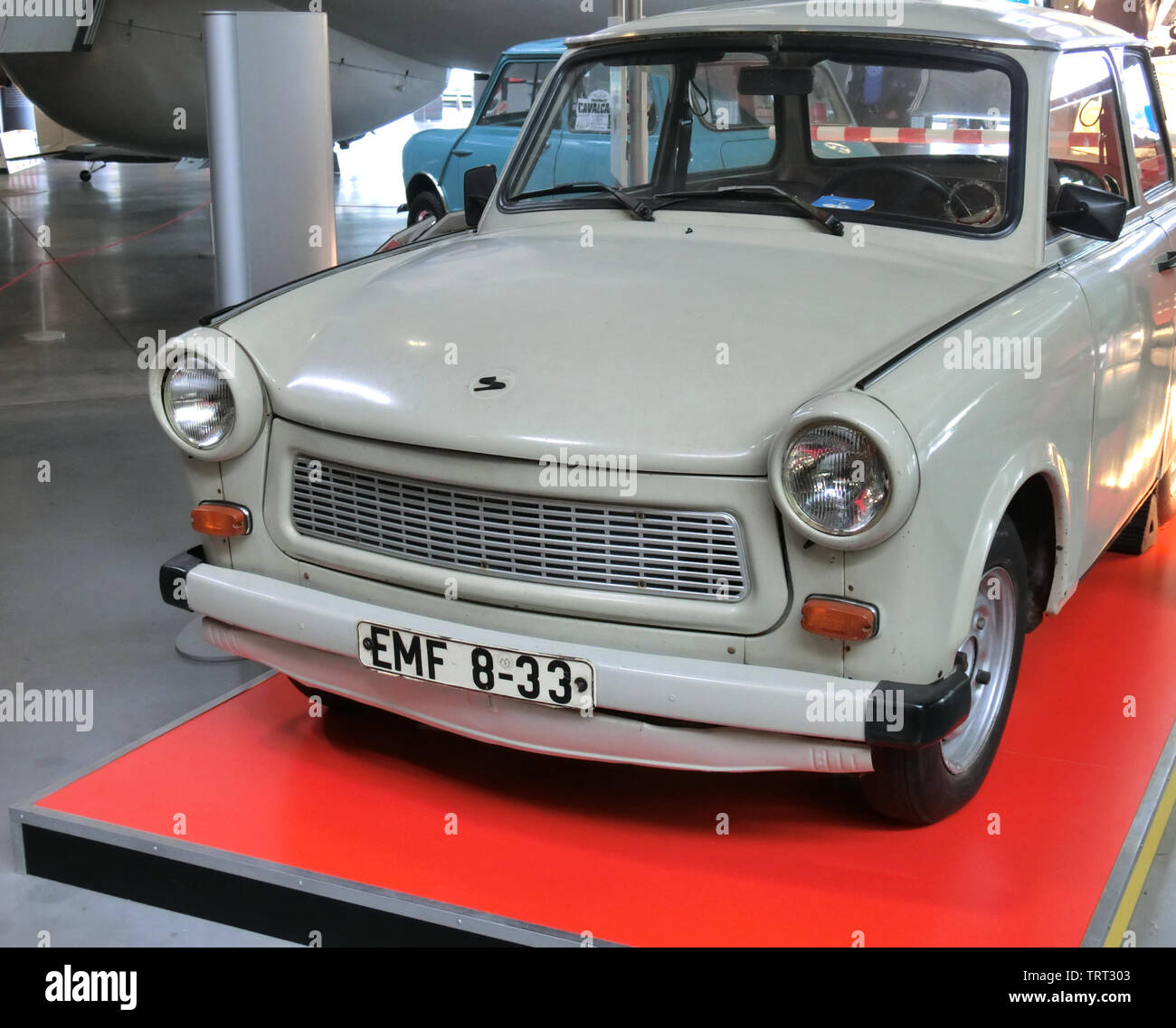 VEB Sachsenring Automobilwerke Zwickau Trabant 601 Saloon Car, A Communist East German Car Stock Photo