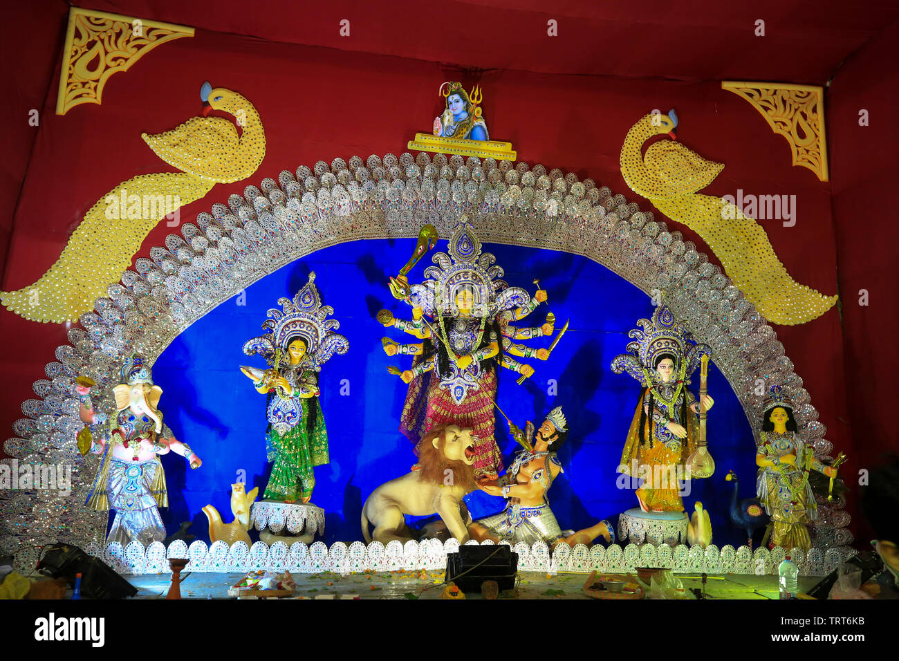 Durga puja celebration in Dhaka, Bangladesh Stock Photo Alamy