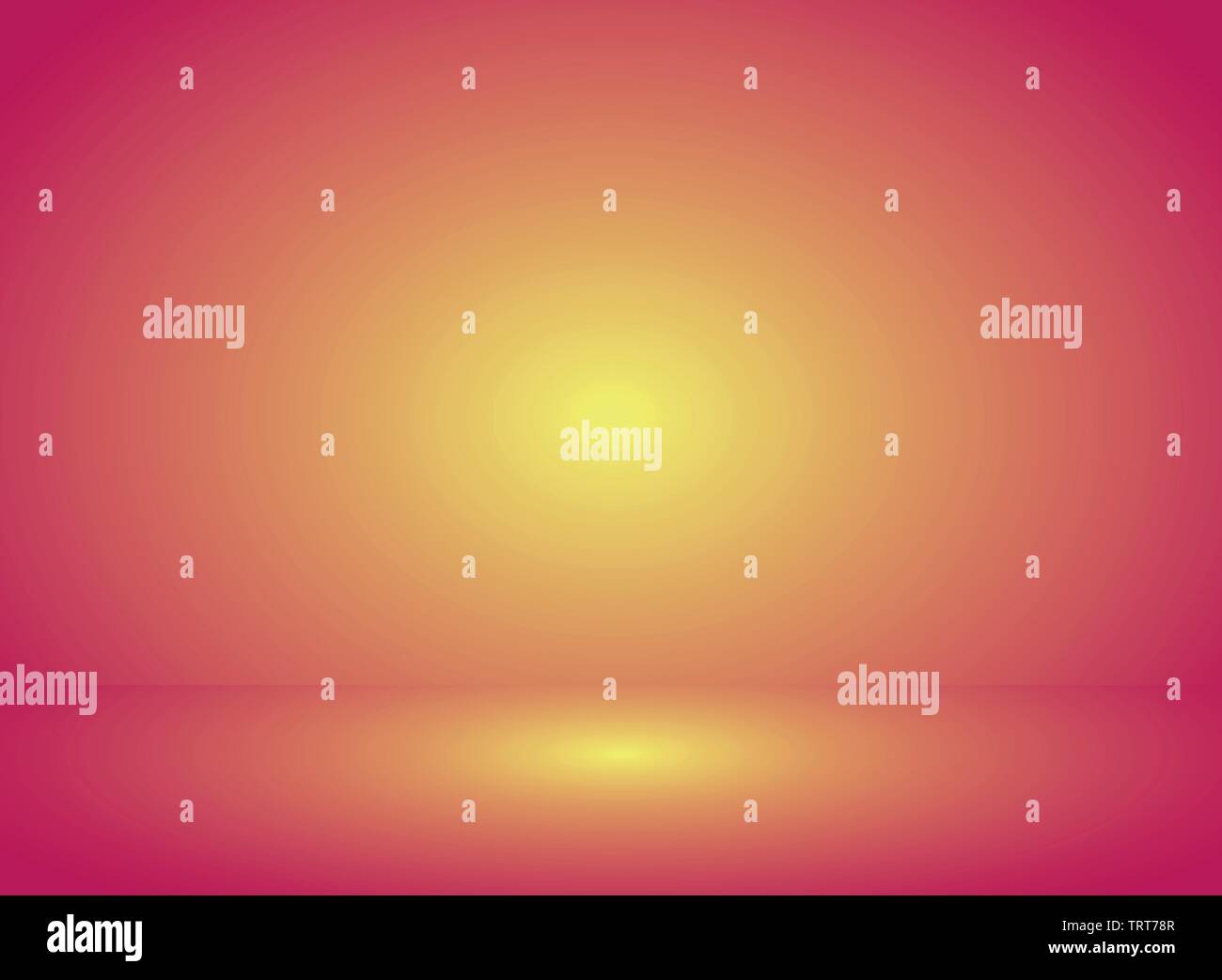 Abstract colorful mock up pink yellow gradient background. You can use for poster, artwork, ad, mock up show. illustration vector eps10 Stock Vector