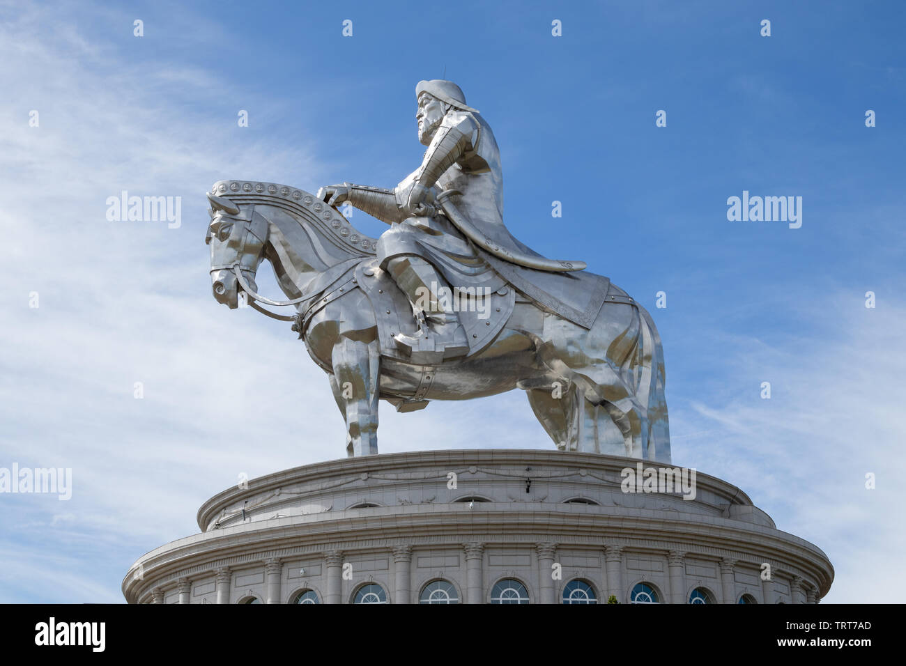 The Largest Equestrian Statue In The World Near To Ulaanbaatar In ...