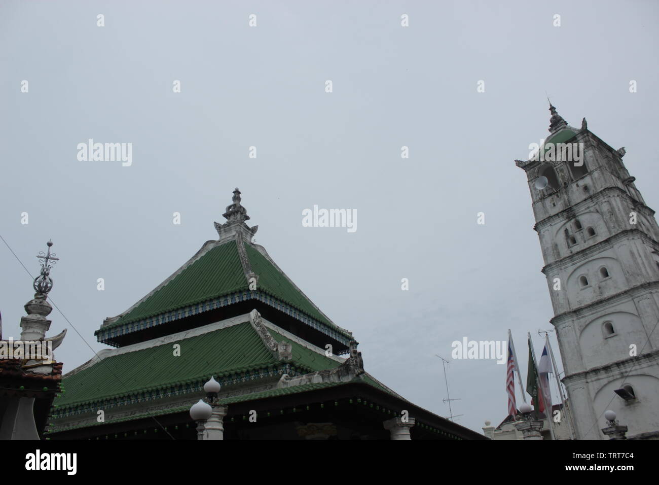 Kampung Kling Mosque, Malacca, Malaysia Stock Photo