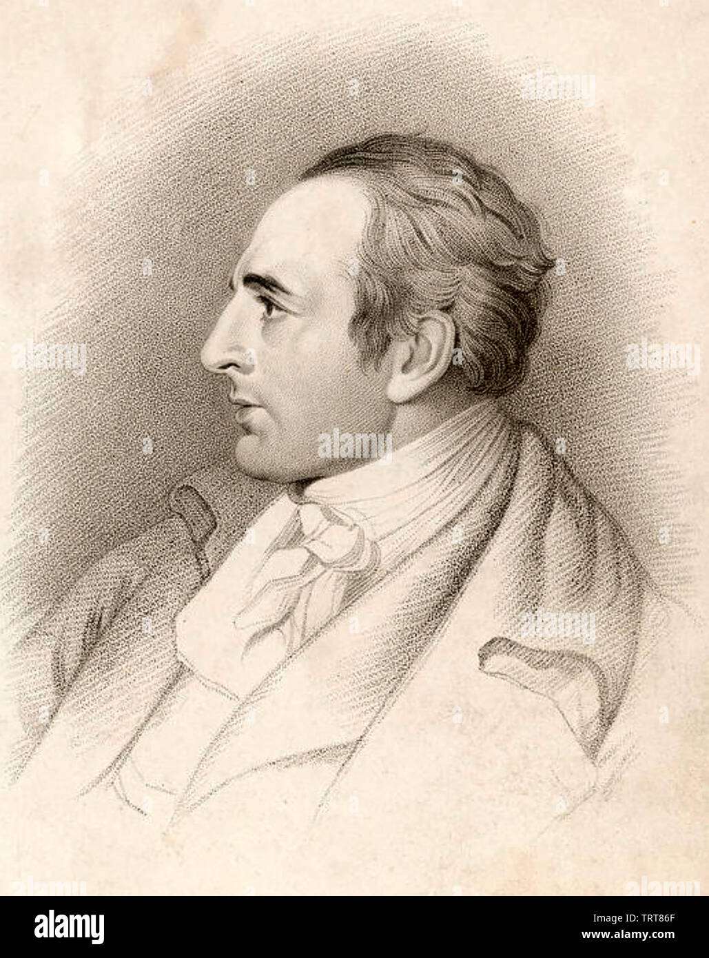 JOHN PHILIP KEMBLE (1757-1823) English actor-manager Stock Photo
