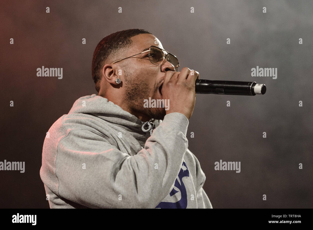 Denmark, Copenhagen - October 30, 2017. The American rapper, singer and ...