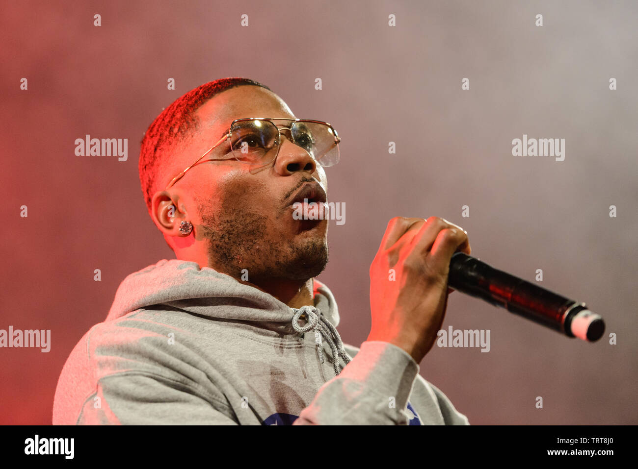 Denmark, Copenhagen - October 30, 2017. The American rapper, singer and ...