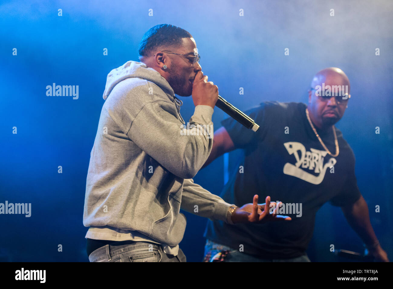 Denmark, Copenhagen - October 30, 2017. The American rapper, singer and ...