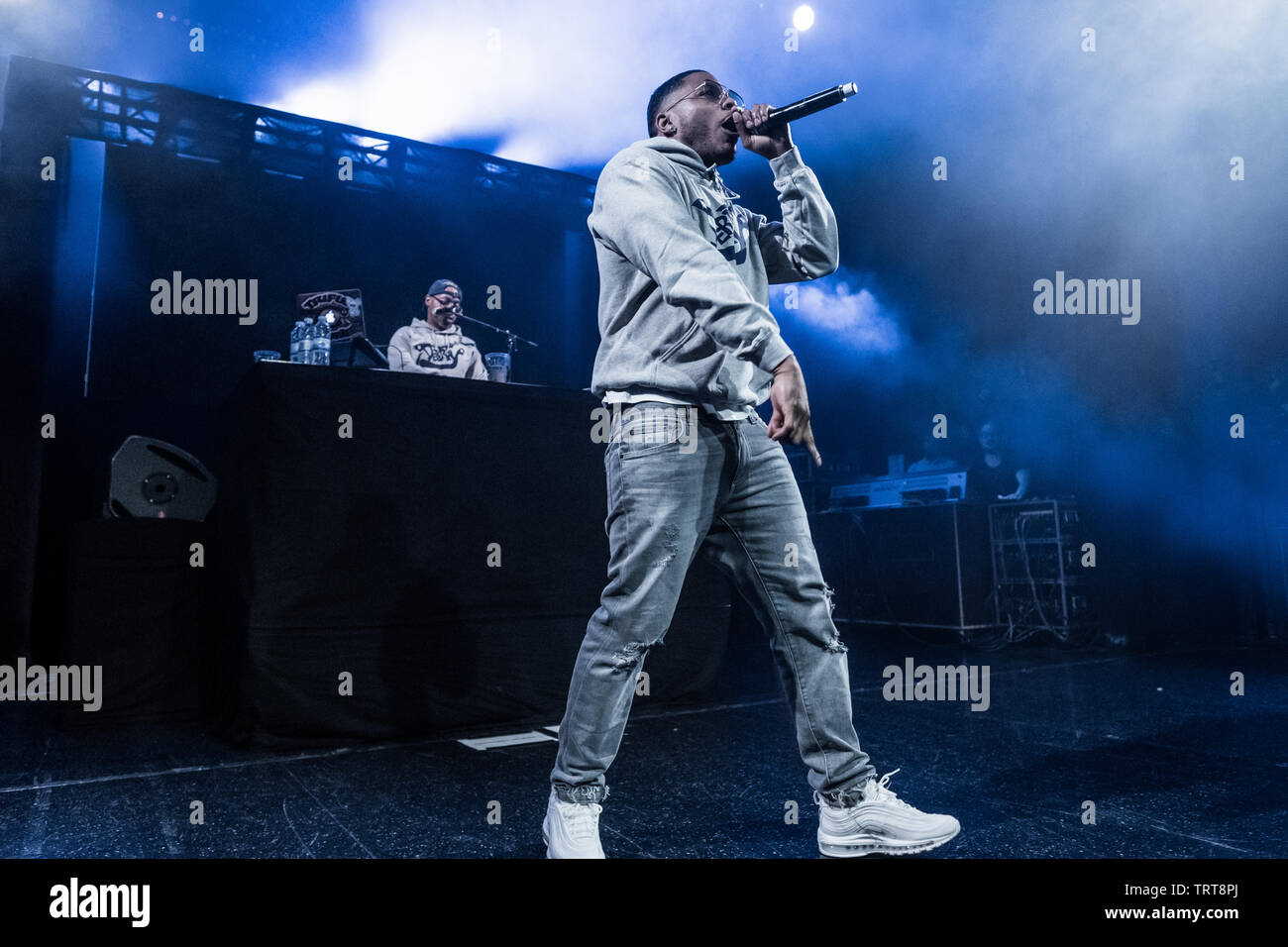 Denmark, Copenhagen - October 30, 2017. The American rapper, singer and ...