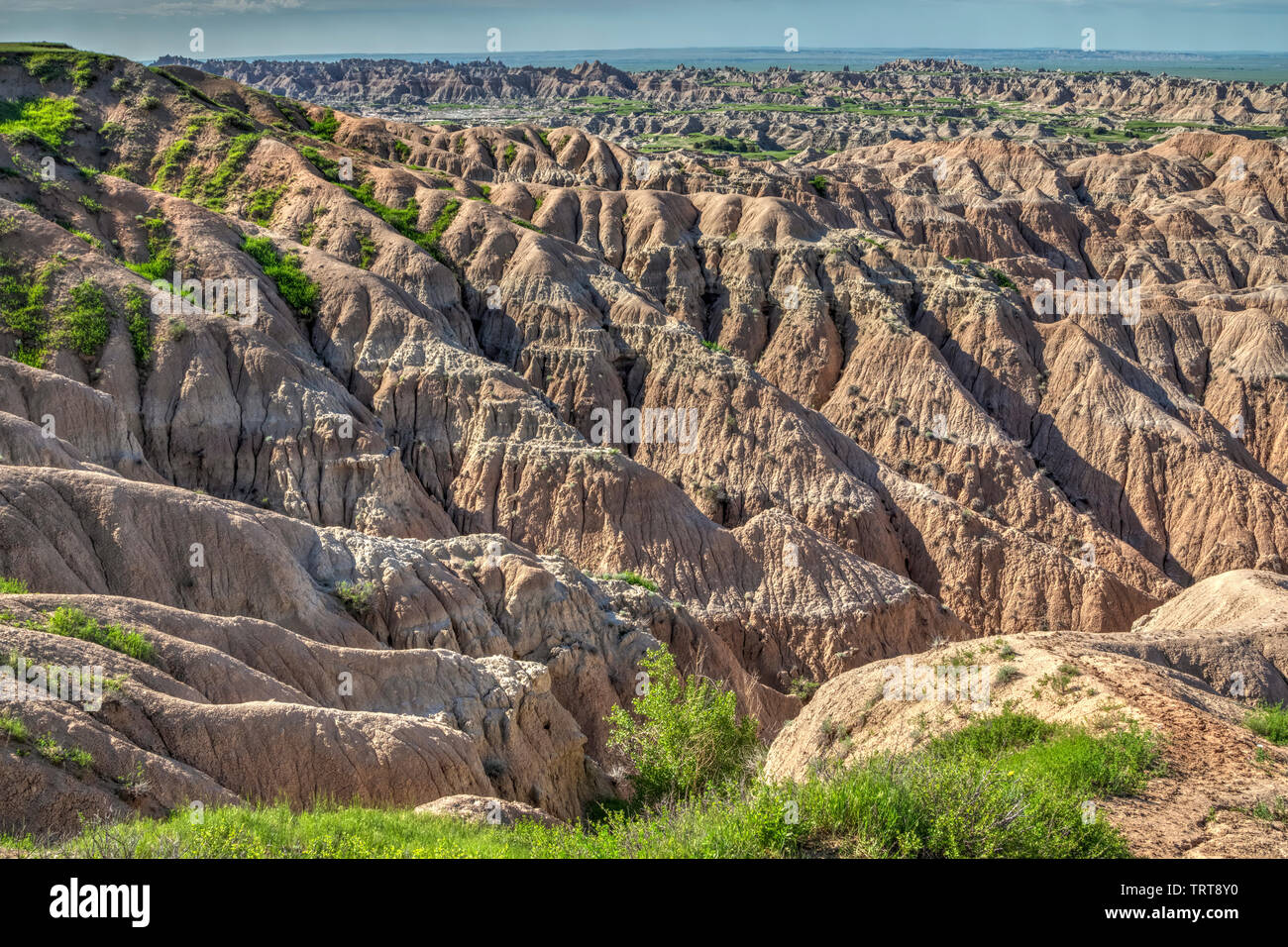 Badlands National Park, South Dakota, USA. Stock Photo