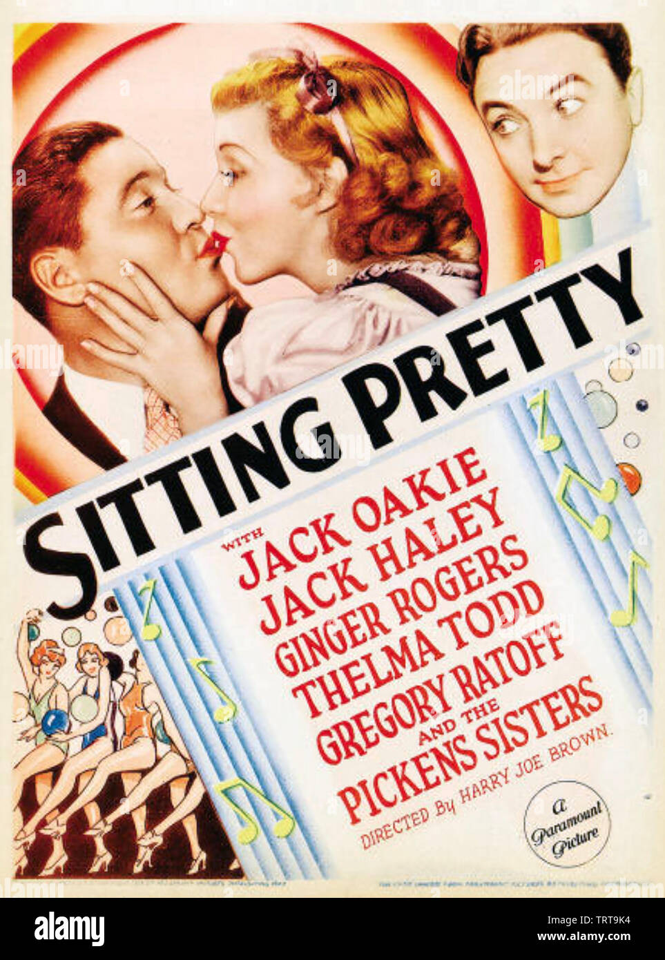 SITTING PRETTY  1933 Paramount Pictures film with Ginger Rogers Stock Photo