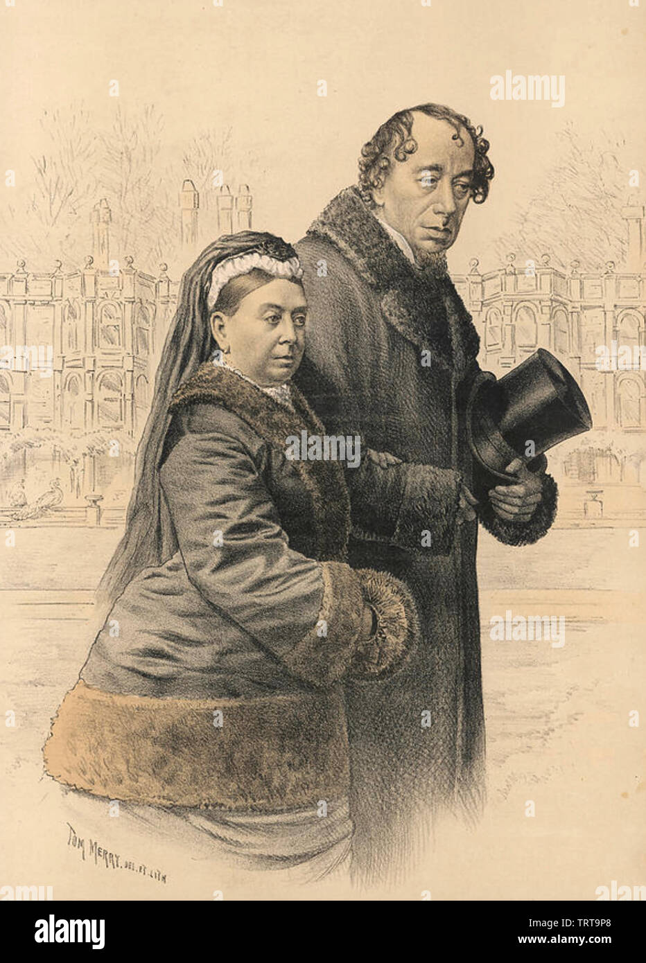 Disraeli queen victoria hires stock photography and images Alamy