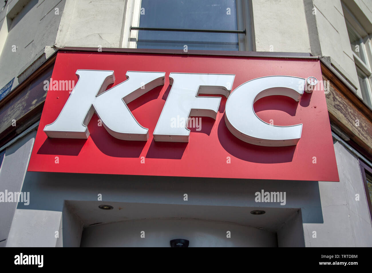 Billboard KFC At Amsterdam The Netherlands 2019 Stock Photo Alamy